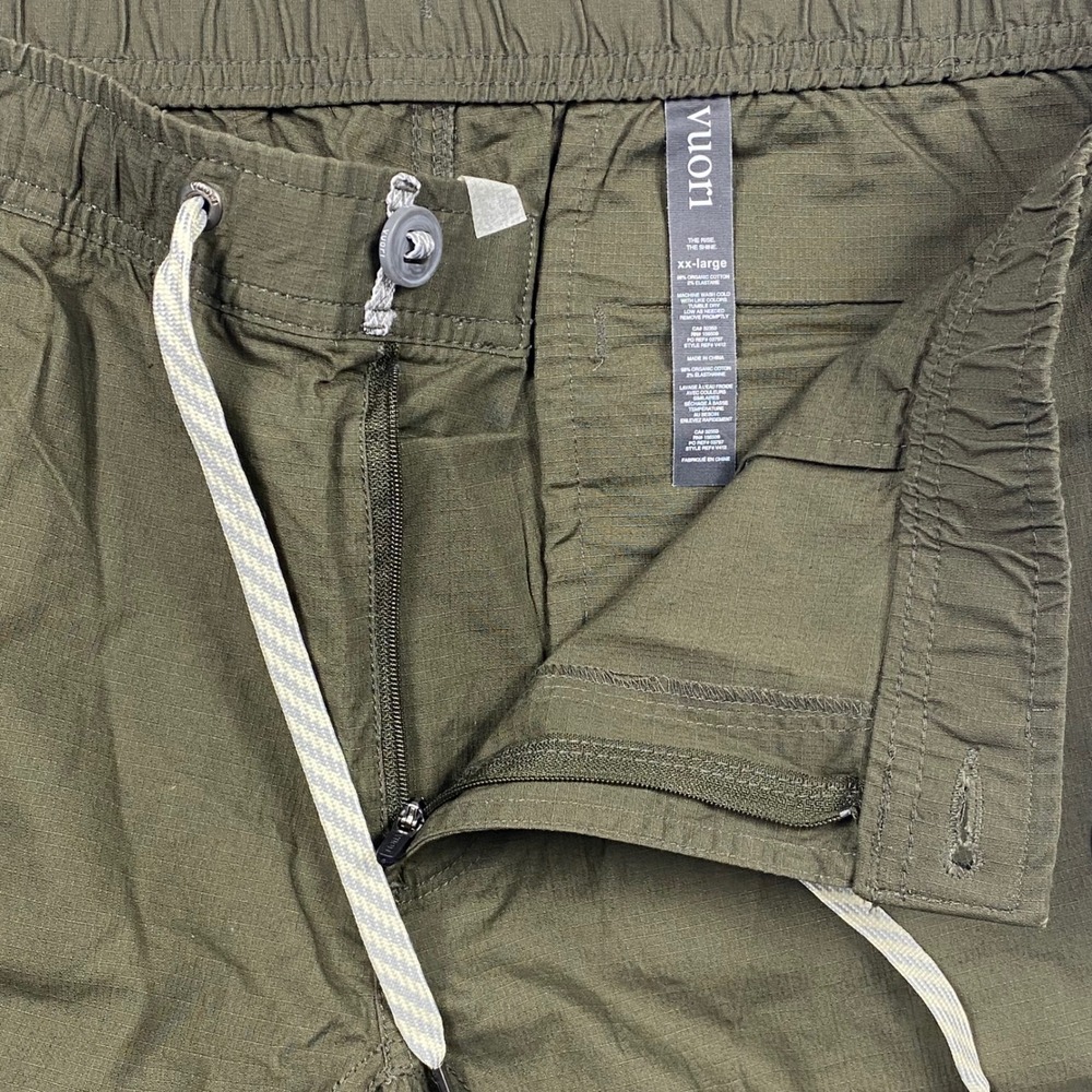 Vuori Ripstop Climber Pant Dark Oregano Mens XXL NWT Organic Stretch Hiking - Picture 3 of 14